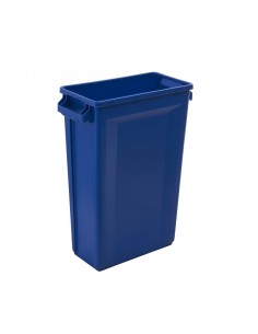 Svelte Bin with Venting Channels 60L, Blue
