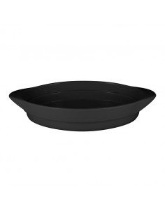 Chef's Fusion Oval Platter Black 37cmx25cm