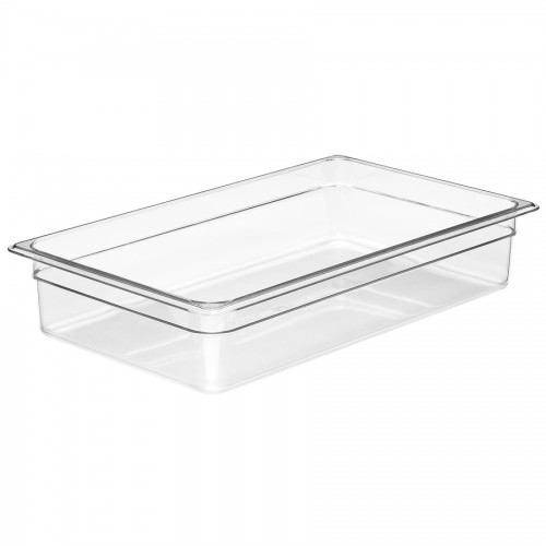 Gastronorm Container Poly 1/1 100mm Clear