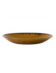 Harvest Brown Deep Coupe Plate 28.1cm 11 inch