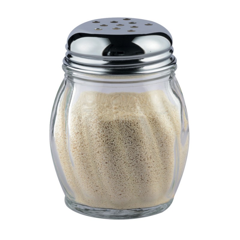 Parmesan Cheese Shaker Polycarbonate & Chrome