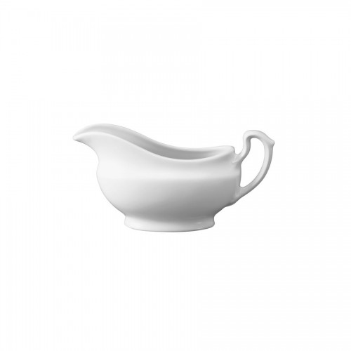 Whiteware Sauce Boat 11.2cl