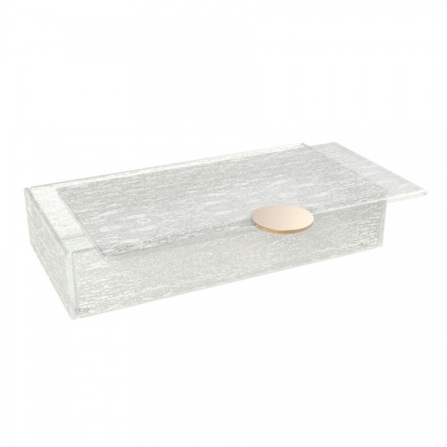 Glass Studio White Box With Lid 28 x 14 x 6cm