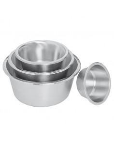 Mixing Bowl Flat Bottomed S/S 5ltr 25cm