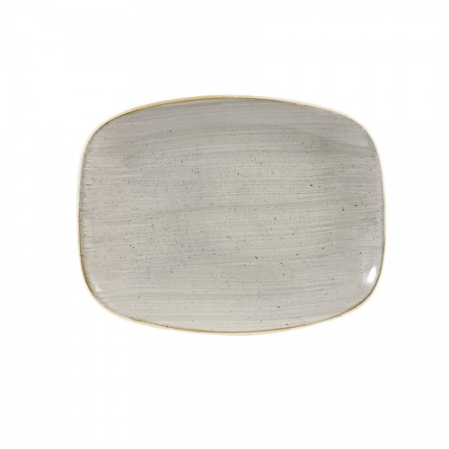 Stonecast Grey Oblong Chefs Plate No. 6