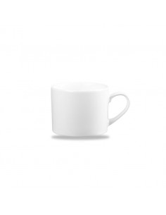 Ambience Can Tea Cup White 8oz 22.7cl