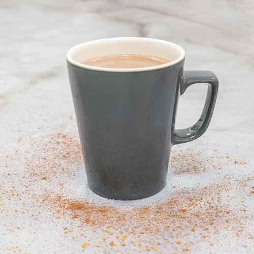 Superwhite Latte Mug Speckle Black 454ml 16oz