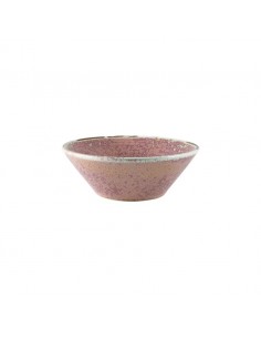 Terra Porcelain Rose Conical Bowl 14cm