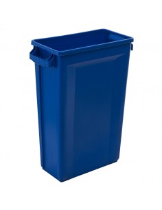 Svelte Bin with Venting Channels 87L, Blue