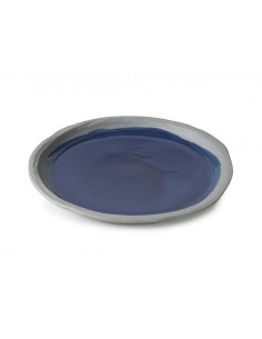 No.W Dinner Plate 23.5cm Indigo Blue