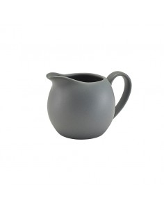 Matt Grey Porcelain Jug 14cl/5oz
