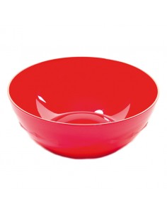 Polycarbonate Tableware Bowl Red 24cm
