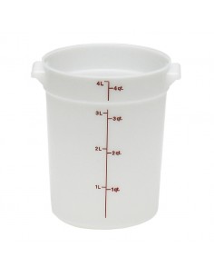 Container With Metric Measurements Poly 3.8ltr