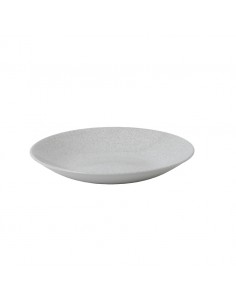 Evo Origins Fawn White Deep Coupe Plate 28.1cm 2