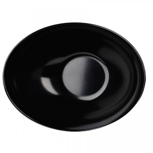Plastic Black Melamine Moonstone Buffet Bowl 450cl