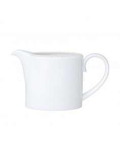 Coupe White Milk Jug 10cm 35cl