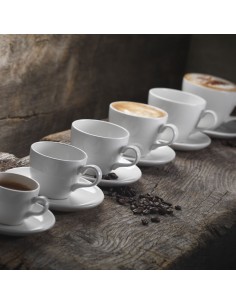 Steelite Liv Cup 8.5cl 3oz White 2