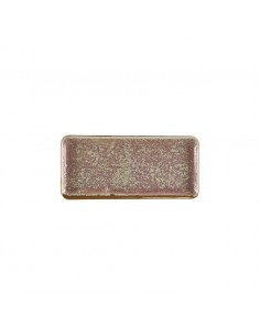Terra Porcelain Rose Narrow Rect. Platter 30x14cm