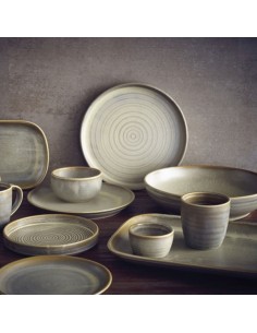 Terra Porcelain Matt Grey Ramekin 13cl 2