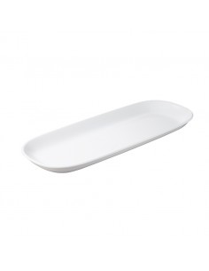 Superwhite Platter White 54 x 21 x 3.5cm