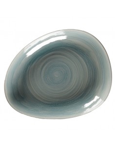 Terra Porcelain Grey Rectangular Plate 29 X19.5cm 2