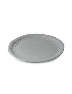 No.W Dinner Plate 25.5cm Grey Recyclay