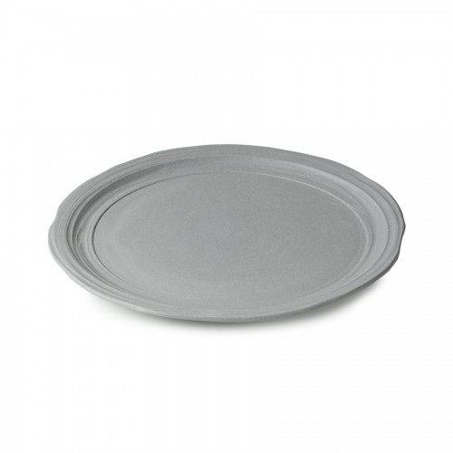 No.W Dinner Plate 25.5cm Grey Recyclay