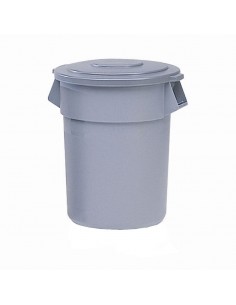 Brute Round Containers Grey 121ltr