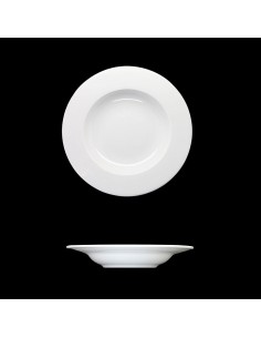 Crème Monet Rim Bowl 10 1/4 inch 26cm 2