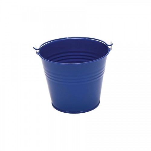 Metal Bucket 5.4cm High Navy Blue