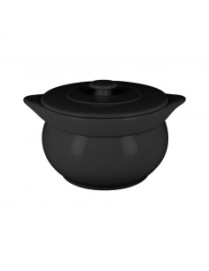 Chef's Fusion Round Soup Tureen & Lid Black 115cl