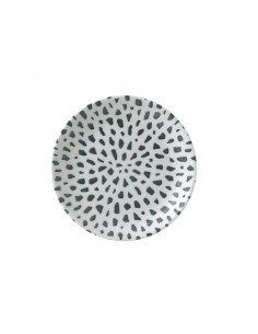 Terrazzo Green Coupe Plate 6.5in