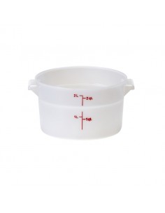 Container With Metric Measurements Poly 1.9ltr