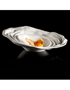 Barcelona Deep Plate 28cm Gloss/Matt White