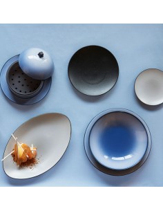 Equinoxe Dinner Plate Cirrus Blue 26cm 2