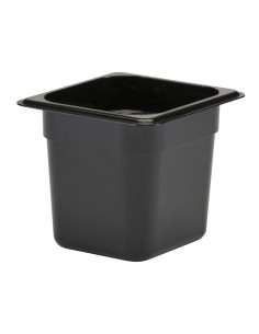 Gastronorm Container Poly 1/6 150mm Black