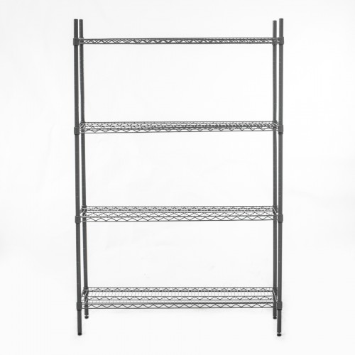 Connecta Nylon Wire Shelves 4 Tier 1500mm x 400mm
