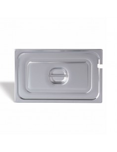 Stainless Steel 18/10 Notched Lid for 1/1 G/N
