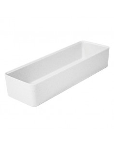 Kata White Melamine Crock 175x520x100mm 6650ml