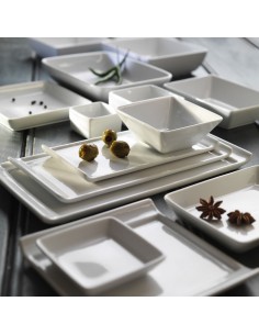 Square Sauce Dish 7.6cm 1.5cl 2