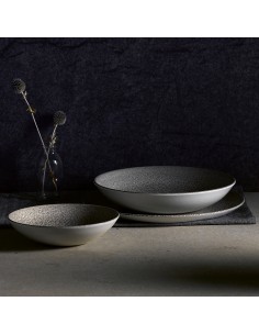 Evo Origins Natural Grey Evolve Coupe Plate 26cm 10 1/4 inch 2