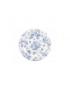 Vintage Prints Prague Toile Plate 16.5cm 6.5 inch