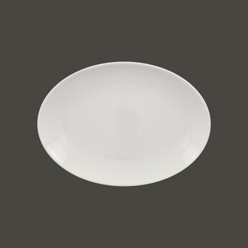 Vintage Oval Platter 32x23cm White