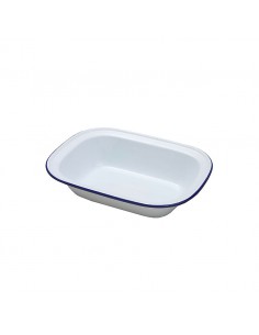 Equinoxe Rectangular Plate Cirrus Blue 32.5cm