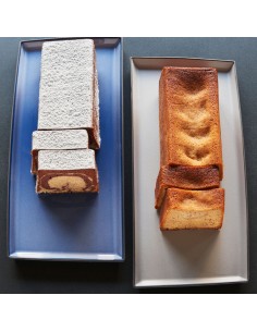 Equinoxe Rectangular Plate Cirrus Blue 32.5cm 2