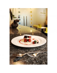 Glacier Round Plate - White 30cm