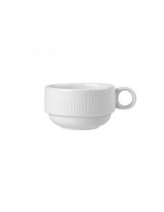 Bamboo Stacking Cup White 7oz 20cl