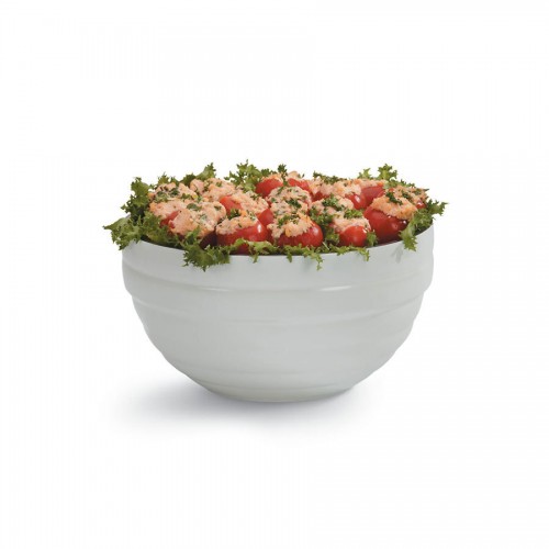 White Round Insulated Serving Bowl 6.6 Litre