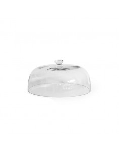 Flow Cloche Soda Lime Glass Polished Clear