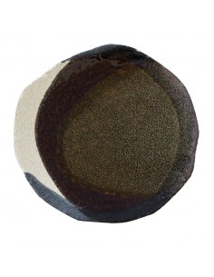 Jars Wabi Seidou Green/Black Plate 30 x 27cm